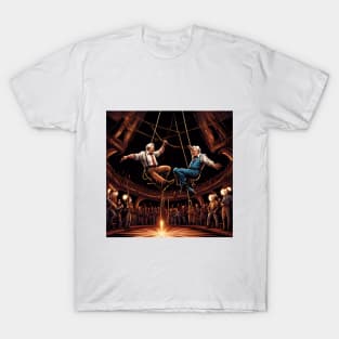 Pensioners as trapeze Artists T-Shirt